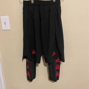 Adidas Men's XS Tango Soccer Training Shorts with Inner Tights